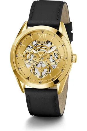 Guess Homme, Accessoires, Jaune, Taille: ONE Size Montre Multifonction Tailor