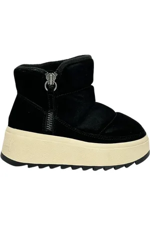 Ash Femme, Chaussures, Noir, Taille: 38 EU Bottines en Daim Noir