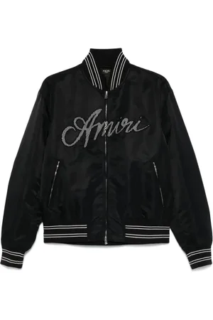 AMIRI Homme, Vestes, Noir, Taille: L Blouson Aviateur Script
