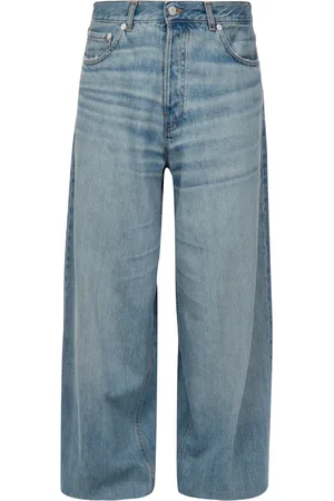 haikure Femme, Jeans, Bleu, Taille: W27 Jean Droit Bleu Taille Haute