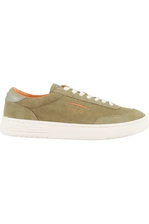 Ghoud Homme, Chaussures, Vert, Taille: 43 EU Baskets en Cuir Suédé