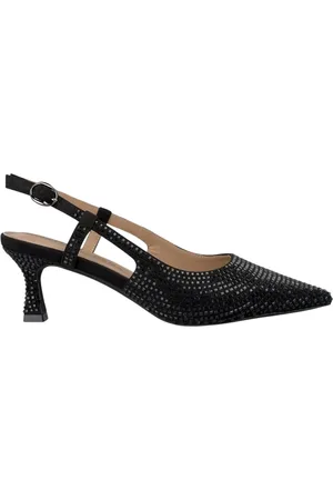 Alma en Pena Femme, Chaussures, Noir, Taille: 41 EU Chaussure chaton strass
