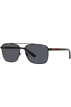 Ralph Lauren Homme, Accessoires, Noir, Taille: ONE Size Lunettes de soleil à monture métallique
