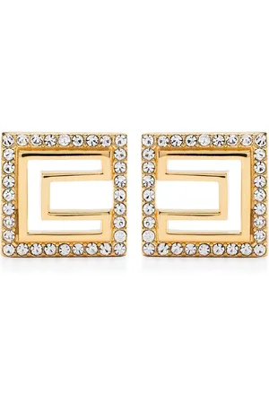 Elisabetta Franchi Femme, Accessoires, Jaune, Taille: ONE Size Boucles d