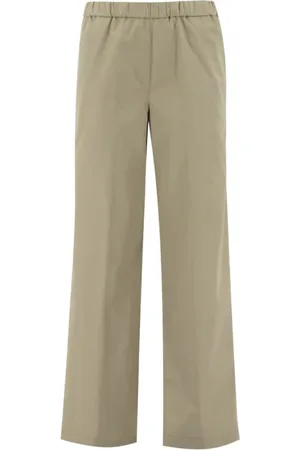 Aspesi Femme, Pantalons, Vert, Taille: 36 FR Chinos à Jambes Droites