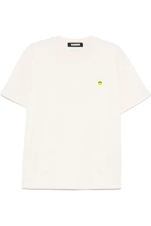 BARROW Homme, Tops, , Taille: S T-Shirt Jersey Vanille