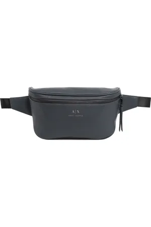 Armani Exchange Homme, Sacs, Gris, Taille: ONE Size Sac banane élégant avec bandoulière réglable