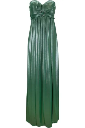 ANIYE BY Femme, Robes, Vert, Taille: 38 FR Robe portefeuille détails cœur