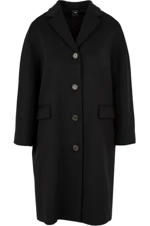 Aspesi Femme, Manteaux, Noir, Taille: 40 FR Manteau croisé