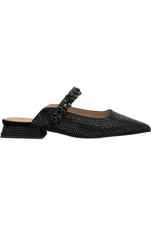 Alma en Pena Femme, Chaussures, Noir, Taille: 40 EU Mule en strass