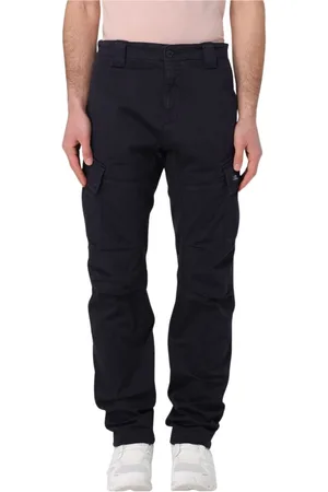 C.P. Company Homme, Pantalons, Bleu, Taille: S Pantalon Bleu Élégant