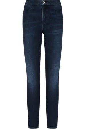 Armani Exchange Femme, Jeans, Bleu, Taille: W29 Jeans Croppés
