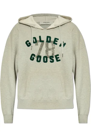 Golden Goose Homme, Sweatshirts et sweats à capuche, Gris, Taille: L Sweat à capuche