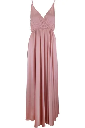 ANIYE BY Femme, Robes, Rose, Taille: 38 FR Robe longue fleurie avec fente profonde