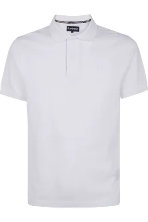 Barbour Homme, Tops, Blanc, Taille: 2XL Élégant Polo à Carreaux Tartan