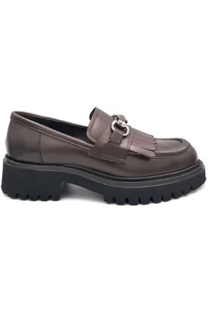 Guglielmo Rotta Femme, Chaussures, Brun, Taille: 37 EU Mocassin Classique en Cuir