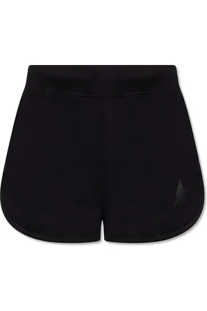 Golden Goose Femme, Shorts, Noir, Taille: 42 FR Short Casual à Logo Imprimé