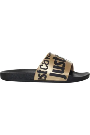 Roberto Cavalli Homme, Chaussures, Noir, Taille: 45 EU Sandales