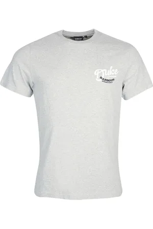 Barbour Homme, Tops, Gris, Taille: M Legacy Graphic Tee
