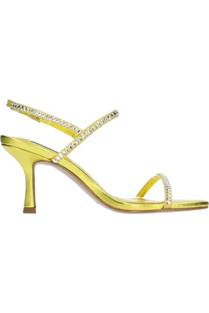 Bibi Lou Femme, Chaussures, Jaune, Taille: 37 EU Sandales à Talons Hauts