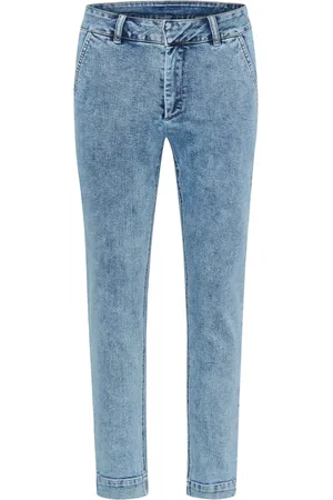 Kaffe Femme, Jeans, Bleu, Taille: 40 FR Jean Denim Bleu Clair Lavé