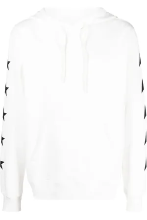 Golden Goose Homme, Sweatshirts et sweats à capuche, Blanc, Taille: XL Star Sweat à capuche