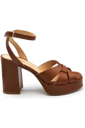 Guglielmo Rotta Femme, Chaussures, Brun, Taille: 40 EU Sandale en cuir Chelsea