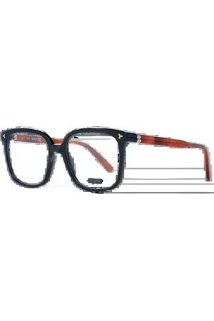 Bally Femme, Accessoires, Noir, Taille: ONE Size Montures Optiques Carrées en Plastique