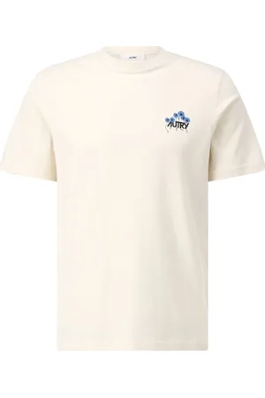 Autry Homme, Tops, , Taille: S T-shirt à logo imprimé