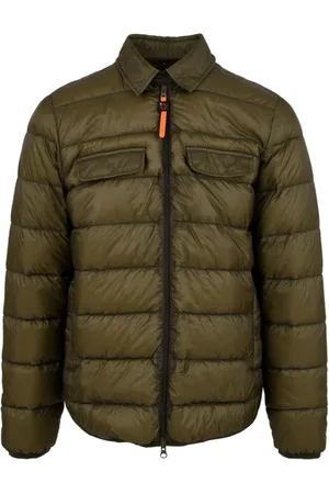 Aspesi Homme, Vestes, Vert, Taille: M Veste à Fermeture Éclair Frontale