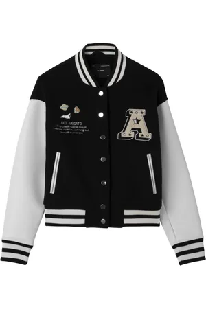 Axel Arigato Femme, Vestes, Noir, Taille: 40 FR Veste Varsity Space Academy