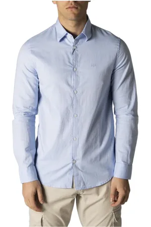 Armani Exchange Homme, Chemises, Bleu, Taille: M Chemise à manches longues