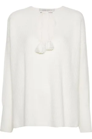 Golden Goose Femme, Pulls, , Taille: 38 FR Pull en maille Journey à manches raglan