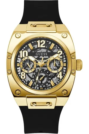 Guess Homme, Accessoires, Jaune, Taille: ONE Size Montre multifonction Prodigy en silicone
