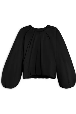 Axel Arigato Femme, Blouses et Chemises, Noir, Taille: 44 FR Sade Gathered Pullover