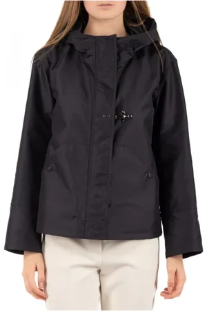 FAY Femme, Vestes, Bleu, Taille: 40 FR Veste Blouson Élégante