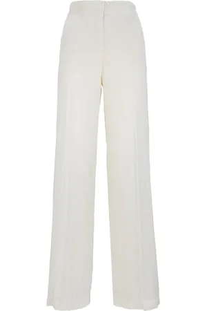 ANIYE BY Femme, Pantalons, Blanc, Taille: 40 FR Pantalon large