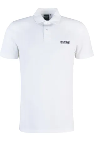 Barbour Homme, Tops, Blanc, Taille: XL Polo Essentiel