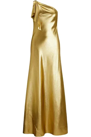 Ralph Lauren Femme, Robes, Jaune, Taille: 34 FR Robe Longue