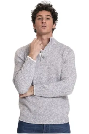 Gran Sasso Homme, Pulls, Gris, Taille: M Pull à col roulé