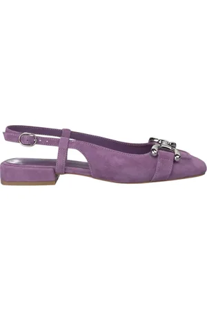 Alma en Pena Femme, Chaussures, Violet, Taille: 38 EU Ballerines Boucle Plate