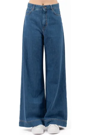 Max Mara Femme, Jeans, Bleu, Taille: 34 FR Jeans en Denim Décontractés pour les Sorties du Week-end