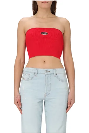 Diesel Femme, Tops, Rouge, Taille: 36 FR Haut Clarksville Élégant