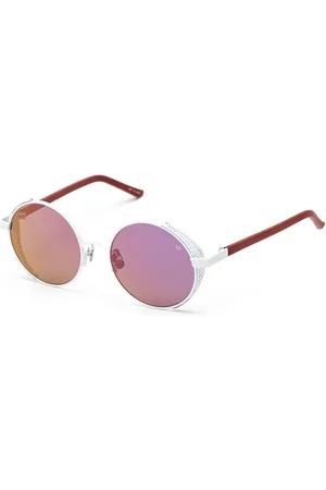 Belstaff Femme, Accessoires, Blanc, Taille: ONE Size Lunettes de soleil polarisées en titane