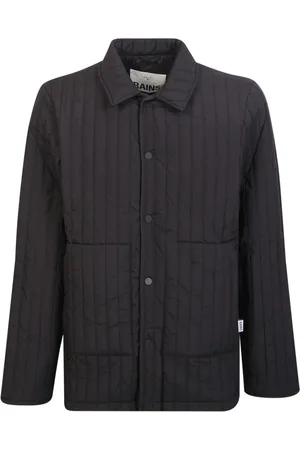 Rains Homme, Vestes, Noir, Taille: S Veste Chemise Matelassée