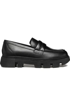 Geox Femme, Chaussures, Noir, Taille: 36 EU D Vilde Mocassins