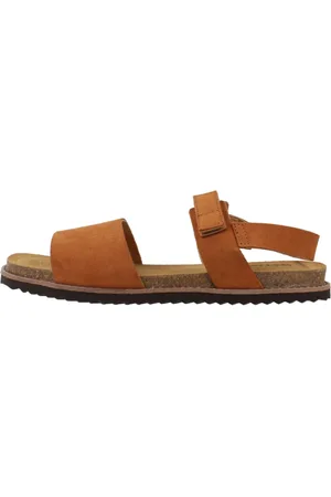 Geox Femme, Chaussures, Brun, Taille: 37 EU Leuca Sandales Plates