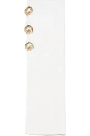 GIUSEPPE DI MORABITO Femme, Jupes, Blanc, Taille: 36 FR Jupe Blanche avec Fente Latérale
