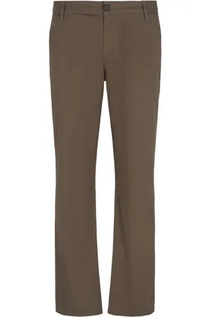 Armani Exchange Homme, Pantalons, Brun, Taille: W32 Pantalon en coton marron