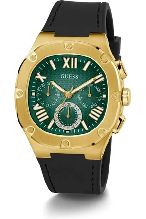 Guess Homme, Accessoires, Jaune, Taille: ONE Size Montre Multifonctionnelle Headline